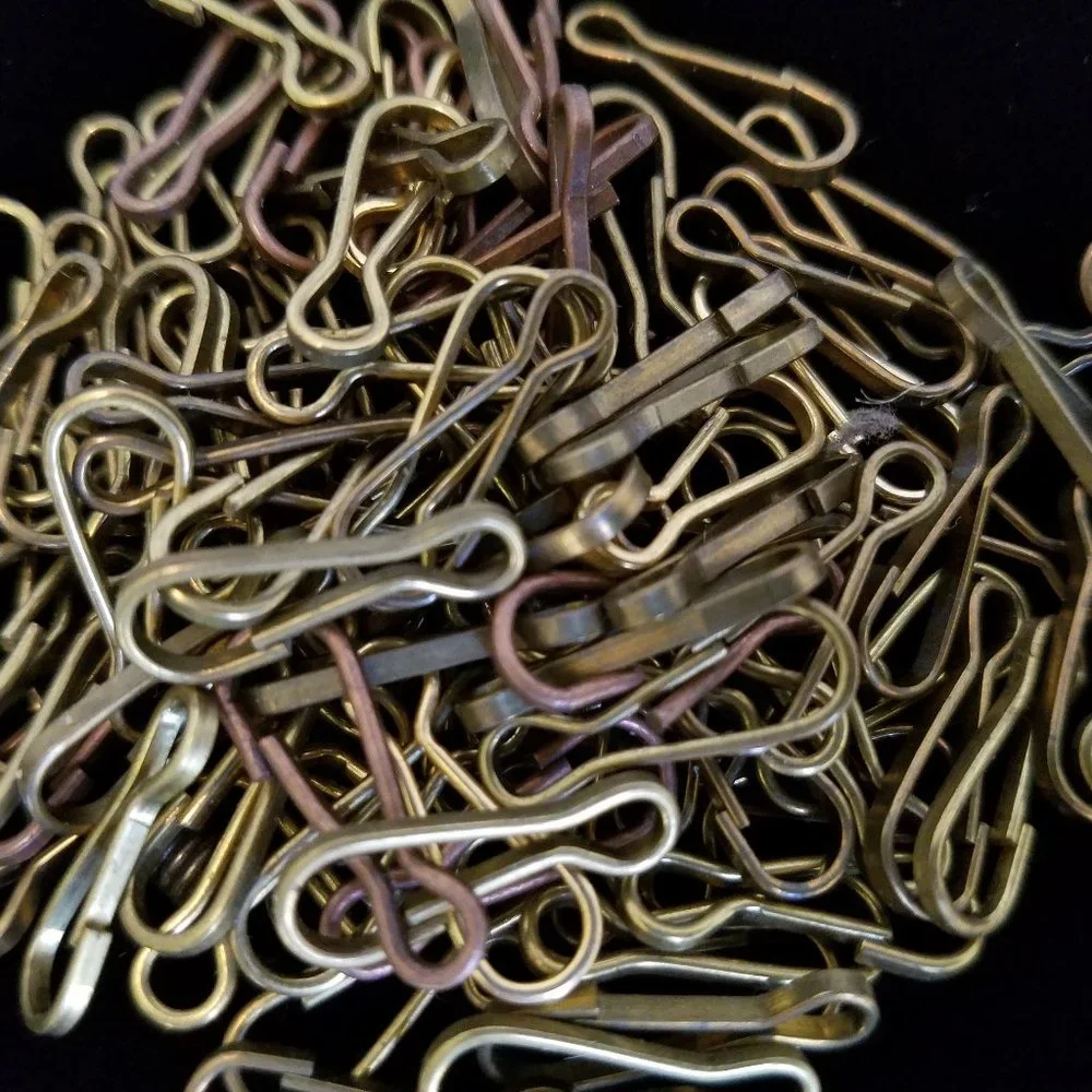 200 Clasps pendant bail ANTIQUE BRASS Connector jewelrymaking DIY necklaces